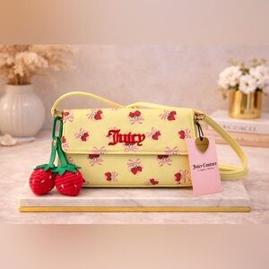Juicy Couture Yellow Strawberry Exclusive Women's Bag